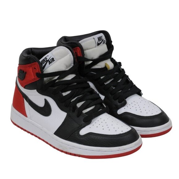 satin black toe air jordan 1 womens